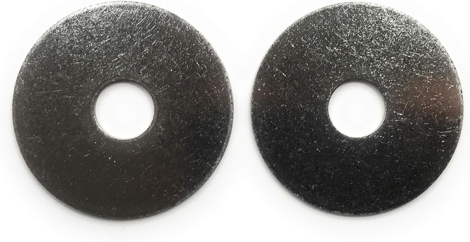 1/2 ID x 2 OD Stainless Steel Fender Washer Large OD Flat