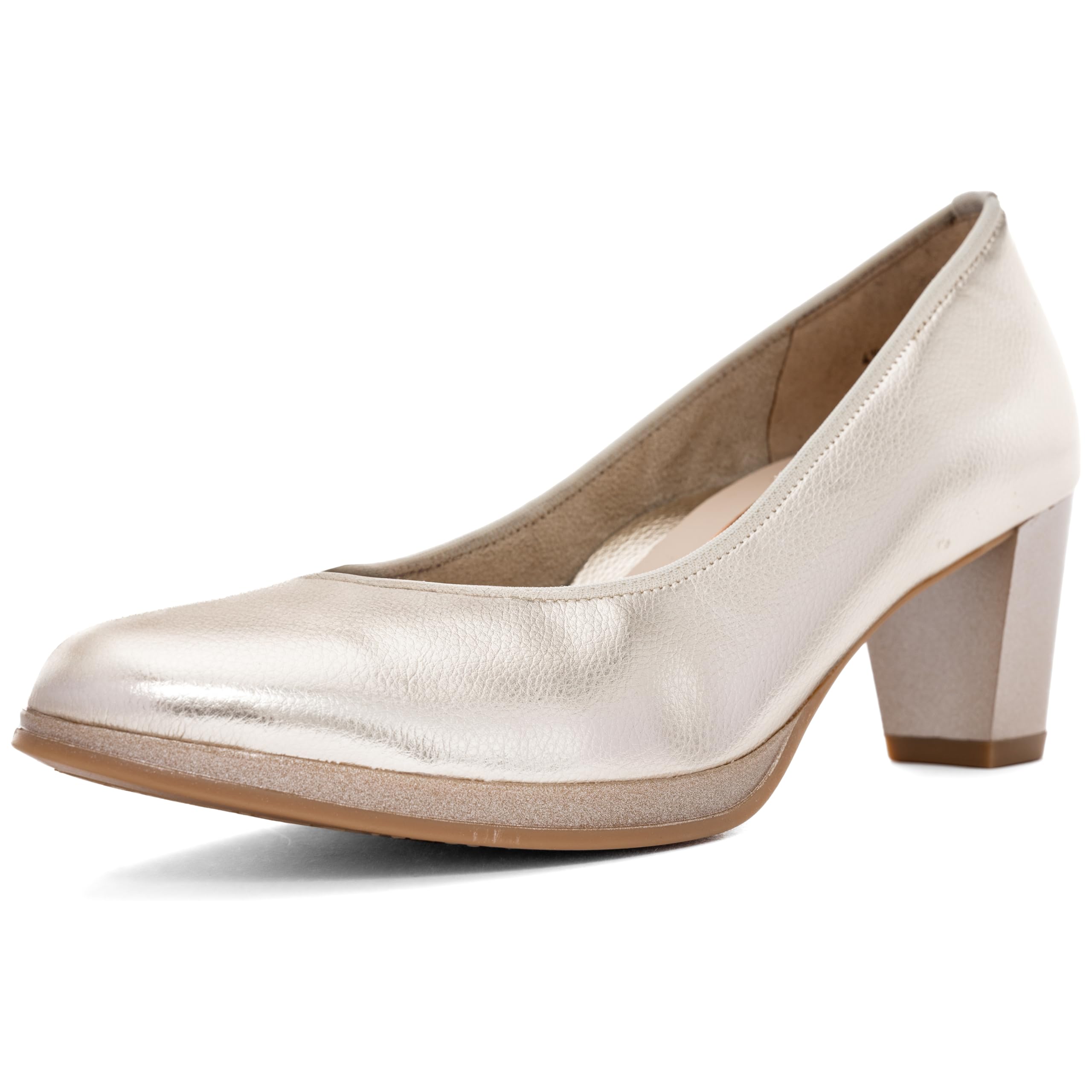 ARA Women's Orly Pump, Platinum, 41.5 EU