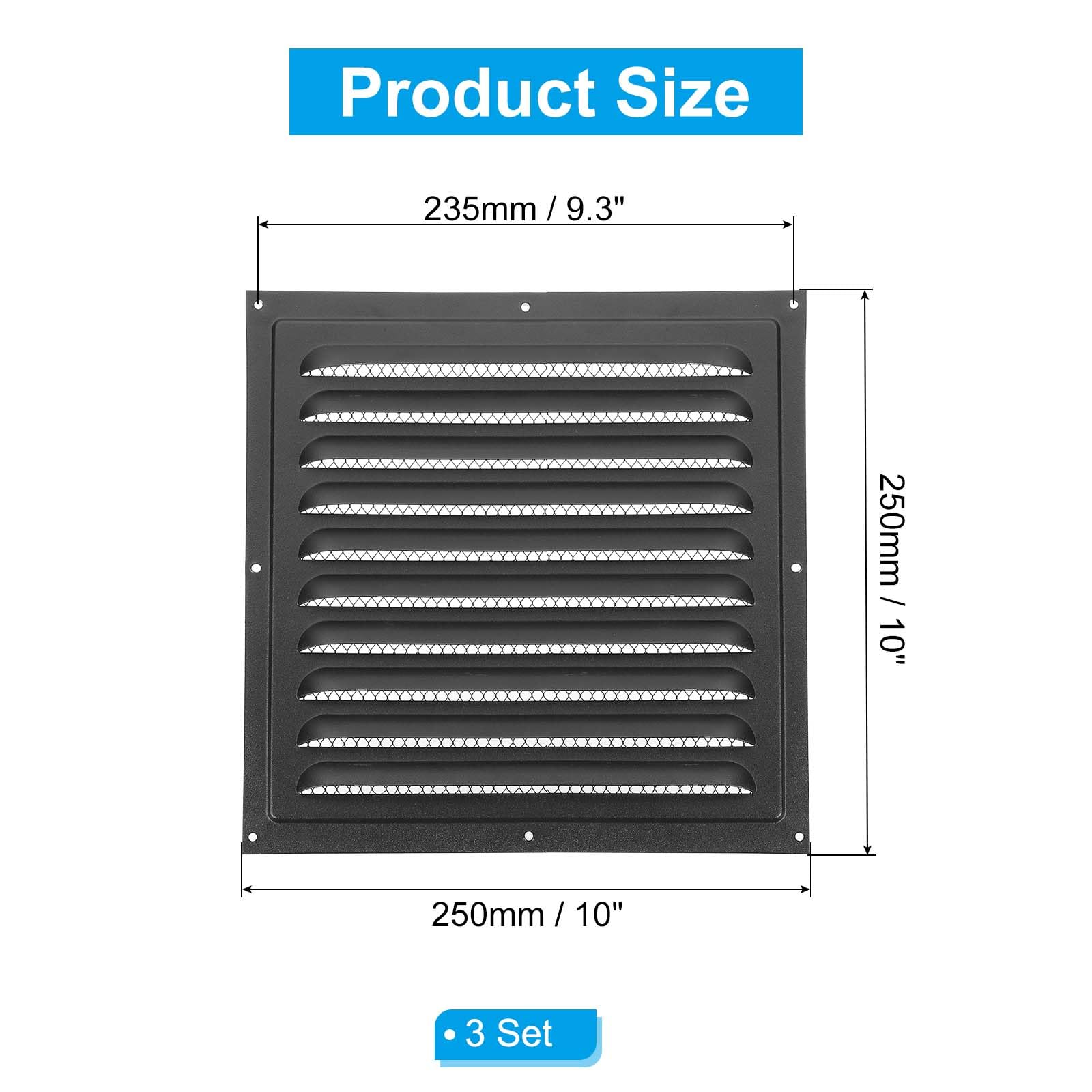 PATIKIL 10x10" Gable Vent Cover - Image 2