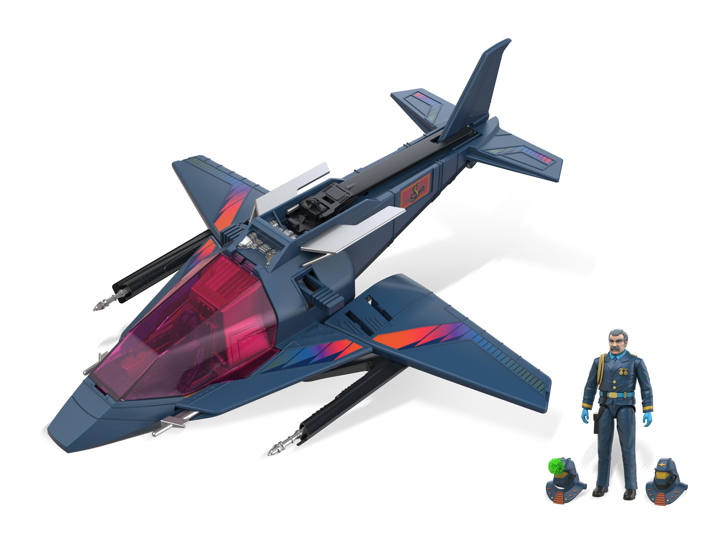 Masque d'hélicoptère de Haute Technologie 35,6 cm avec Figurine 1/24