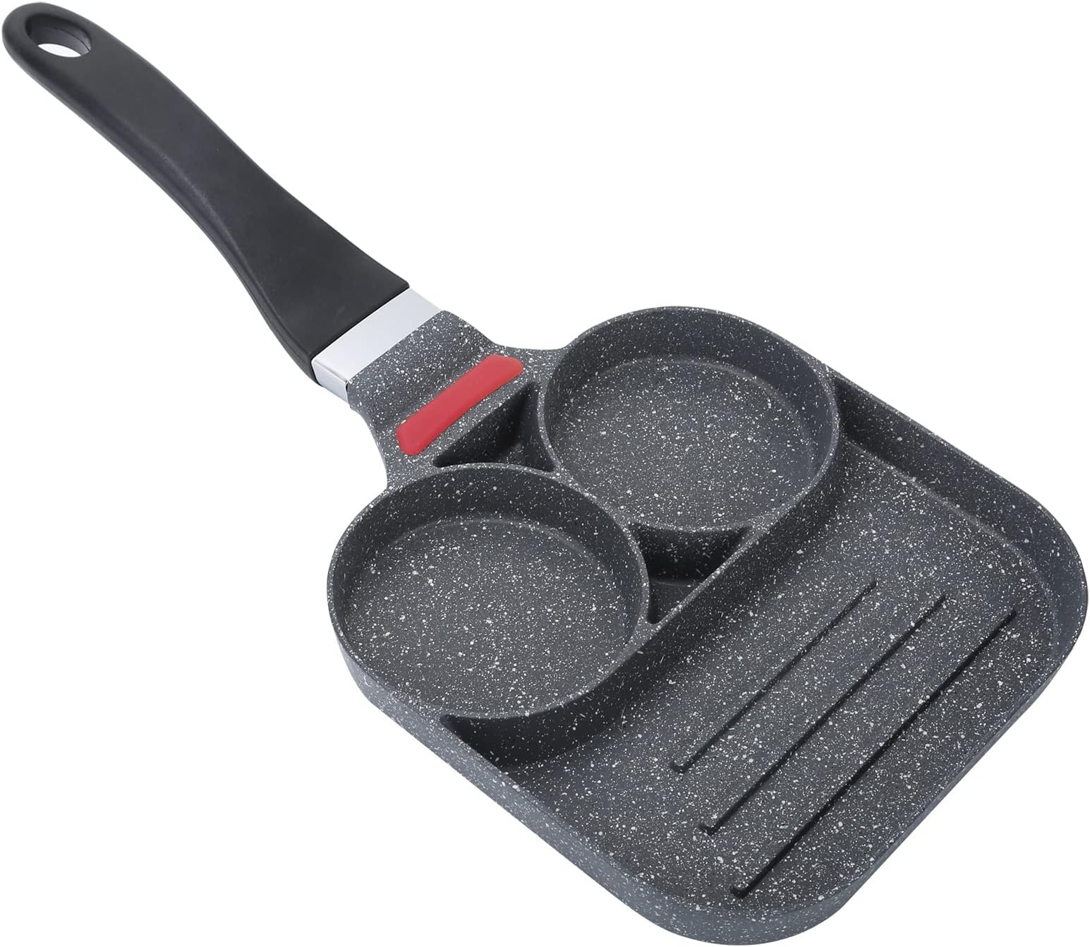 Alvinlite Omelette Frying Pan Pancake Maker Separate Omelette Pan Breakfast Cookware Pan