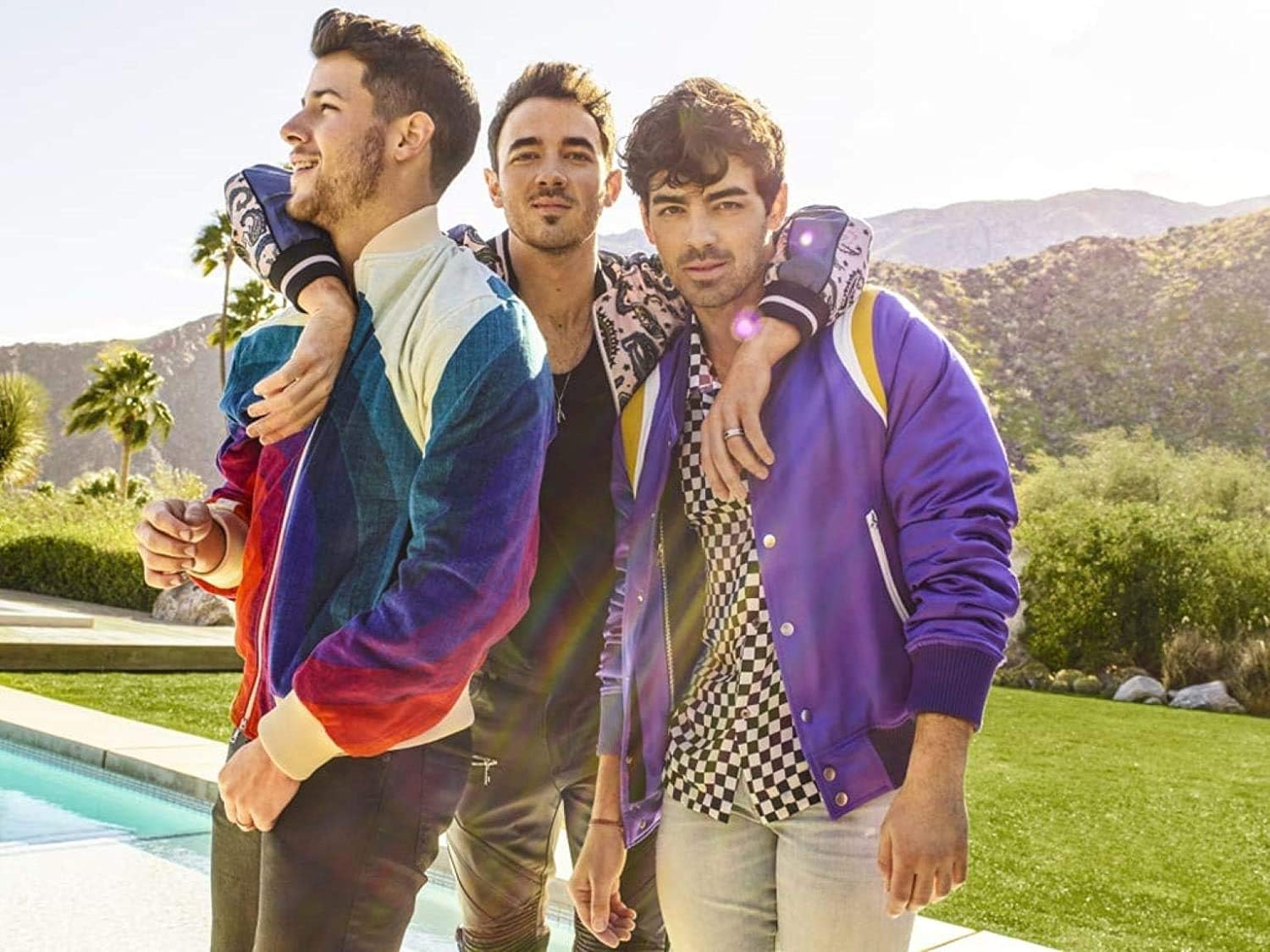 Jonas Brothers Reunion Stunning Pose HD Poster Wall Hanging Art Home Decoration 12'' x 16''
