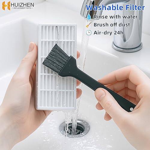 Miniatura 8 de Kit de accesorios para ROPVACNIC S1, para Tipdiy G90, para betboyles V75S, para VIPSUN Z1, para piezas de repuesto de aspiradora robot PrettyCare