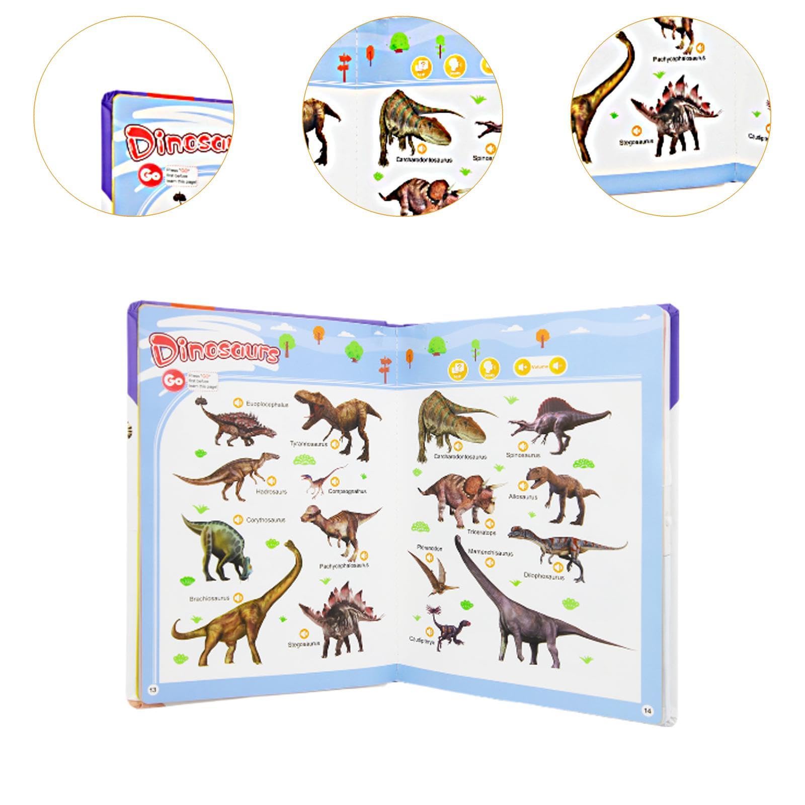 Qianly Libro de Sonidos de Palabras en Inglés para Niños: Aprendizaje Temprano del Lenguaje.