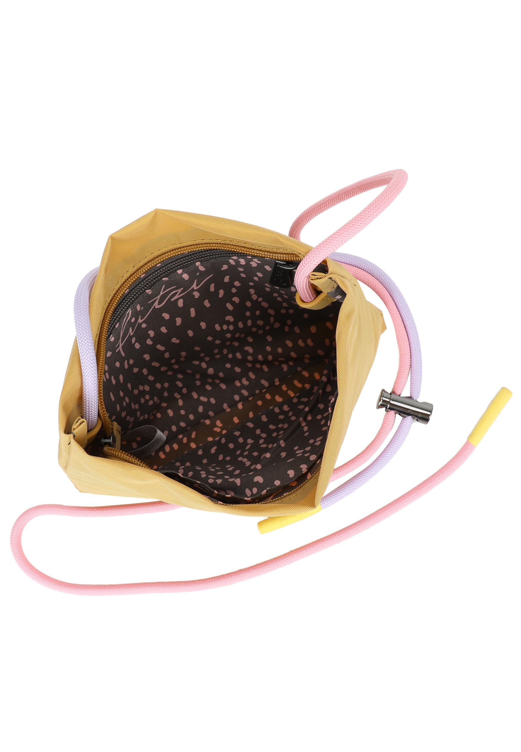 Fritzi ME Cross Umhängetasche Nylon Damen Crossbody Handtasche Festival City vegan Leoprint Smile 17,5 x 24 x 1 cm – Berry, Circus, Plumy, Sand, Black, Jade, Mango, Sunset