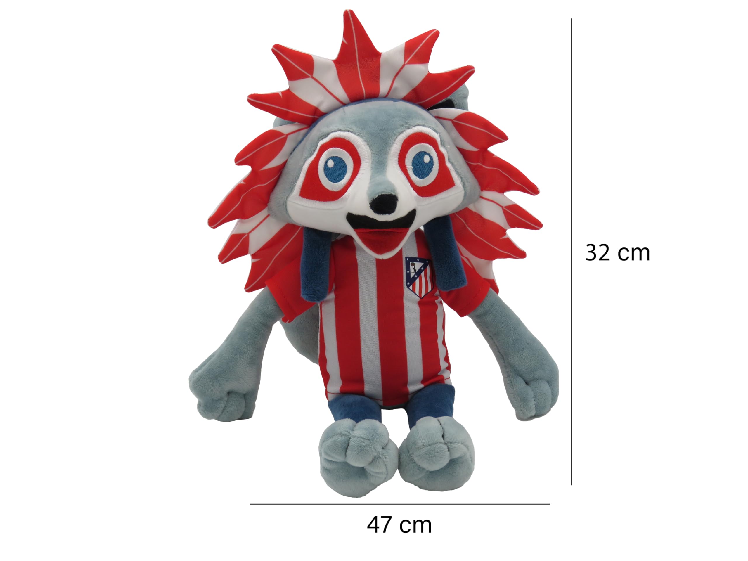 Porte-clés Real Madrid Pingouin En Peluche – Pendentif Officiel Tout Doux Avec Blason Du Club