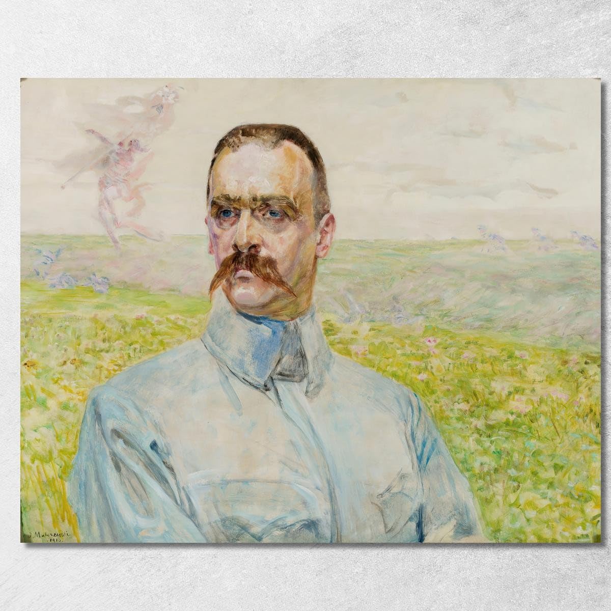 Tableau imprimé sur toile Fine Art de Jacek Malczewski grand format encadré