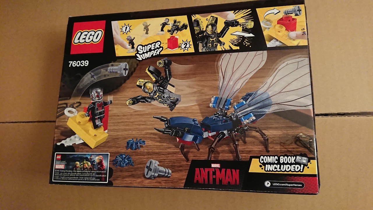 Scott Lang Lego Ant Man 76039 LEGO Super Heroes Hank Pym