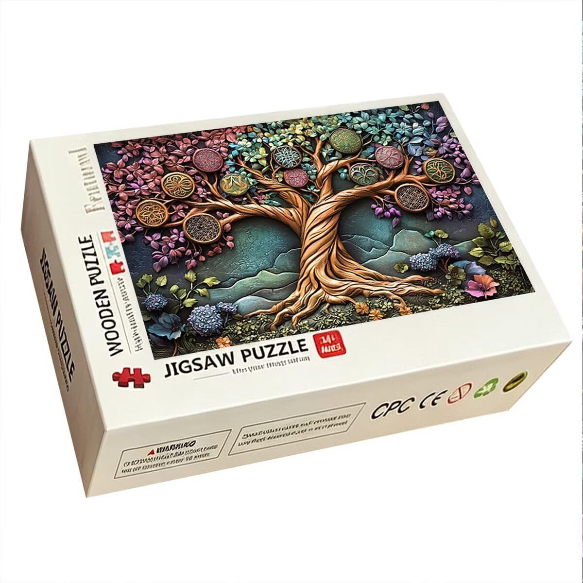 Puzzle 1000 Pezzi, Puzzle Albero, Legno Pezzi, Regalo Donna Uomo -11082