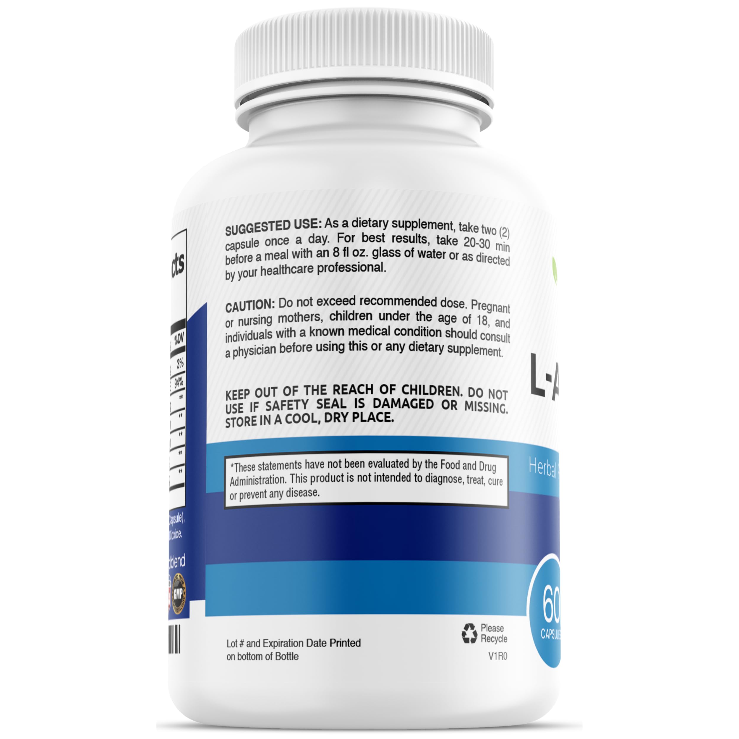 Amazon.com: healblend L-Arginine Plus: Calcium, Niacin, L-Arginine Blend, L-Citrulline  Complex & Beta Alanine