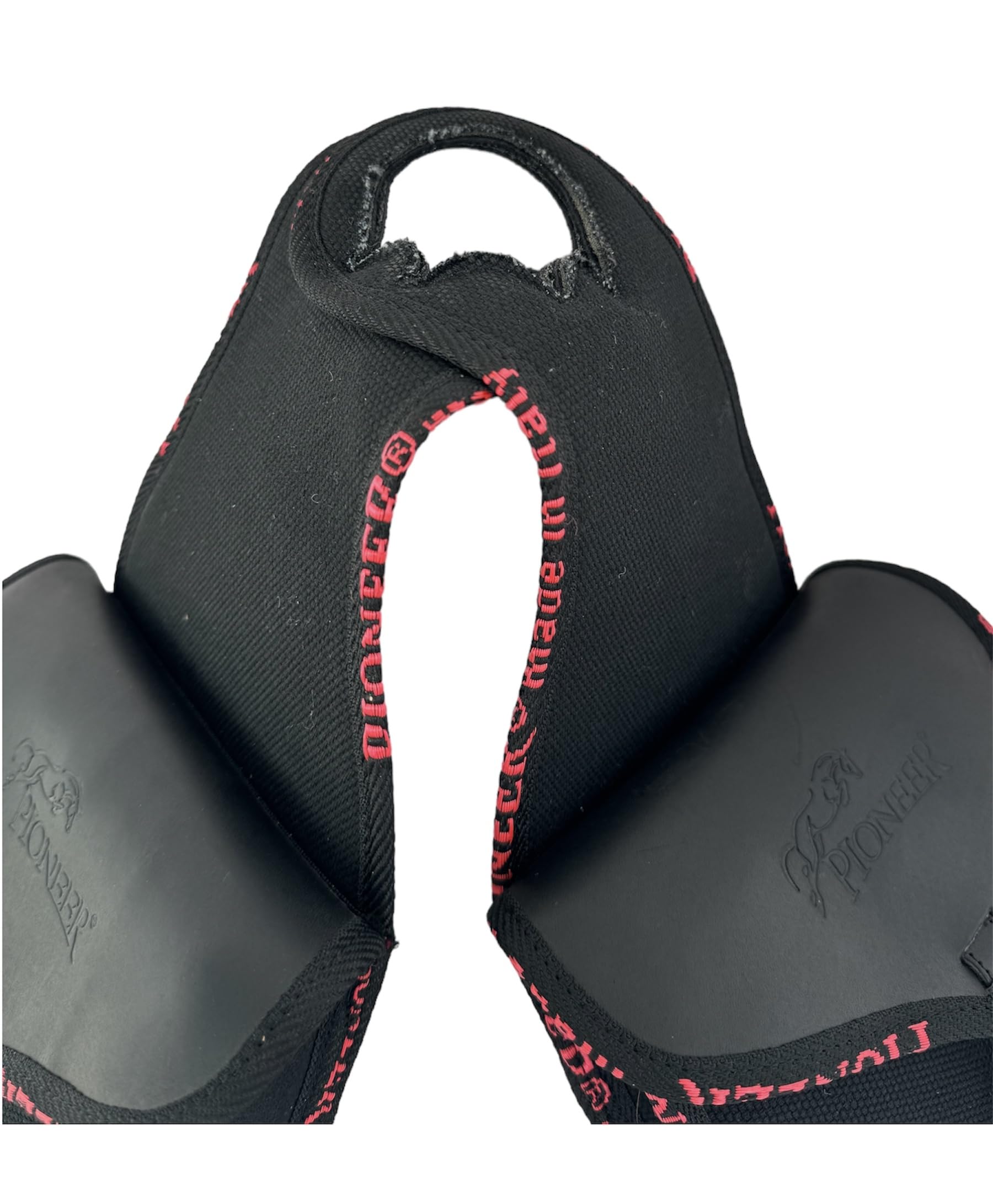 PIONEER Bisacce Cavallo - Borsa da Sella in Cuoio per Equitazione - Ideali per Trekking e Gite a Cavallo - Design Anteriore Western - Resistente e Confortevole