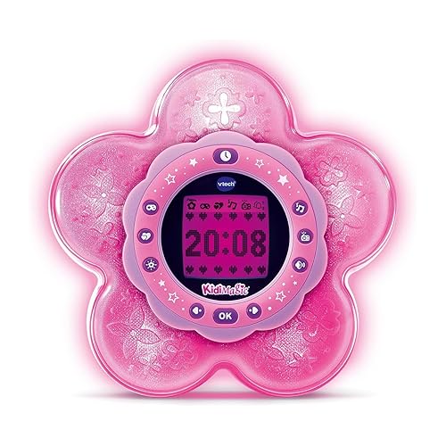 VTech KidiMagic Galaxy Light, Radio-réveil 9 en 1, projecteur Enfants