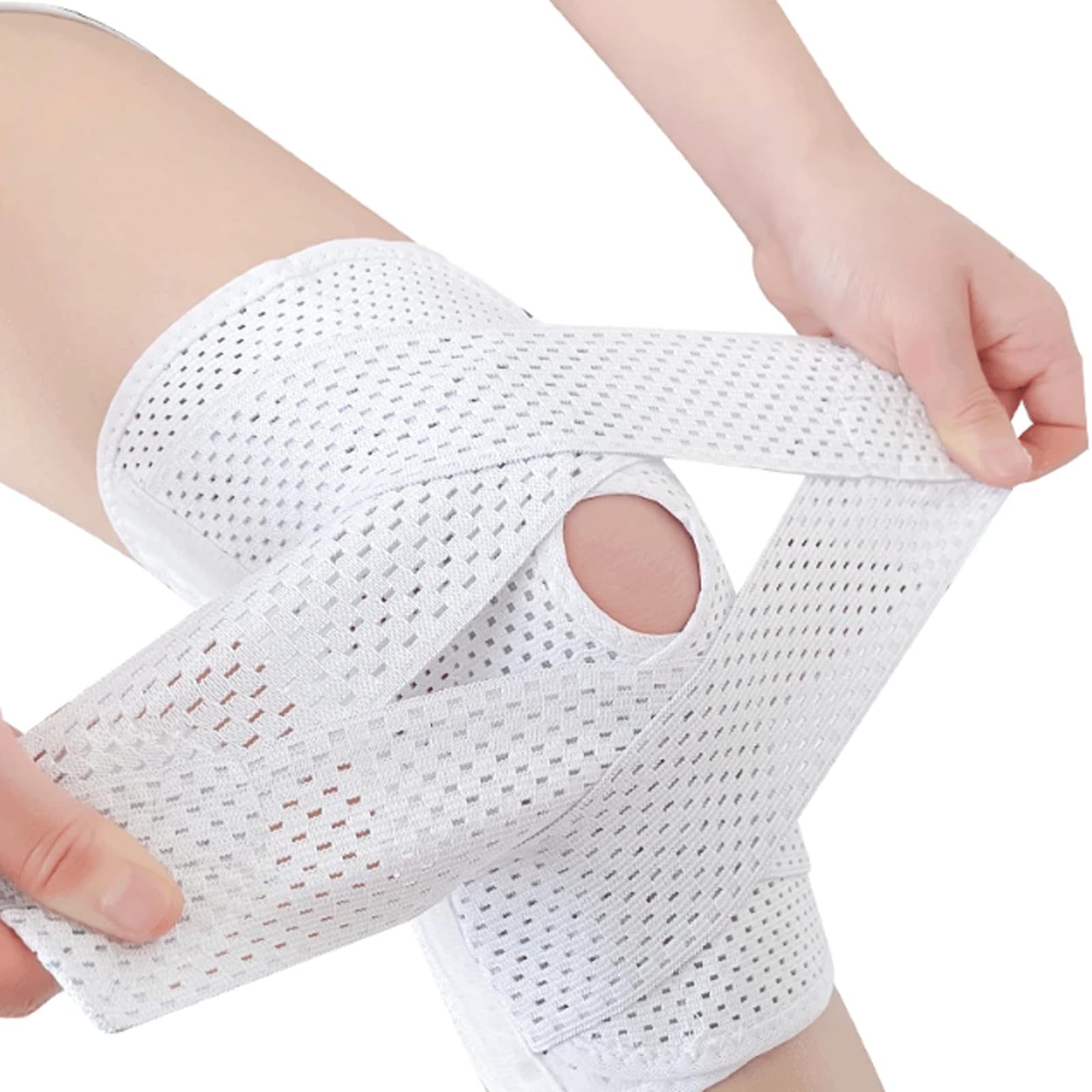 Genouillères de Sport 2 pièces, attelle de Protection pour Volley-Ball, genouillères élastiques pressurisées, Protection des articulations Contre l'arthrite, équipement de Fitness