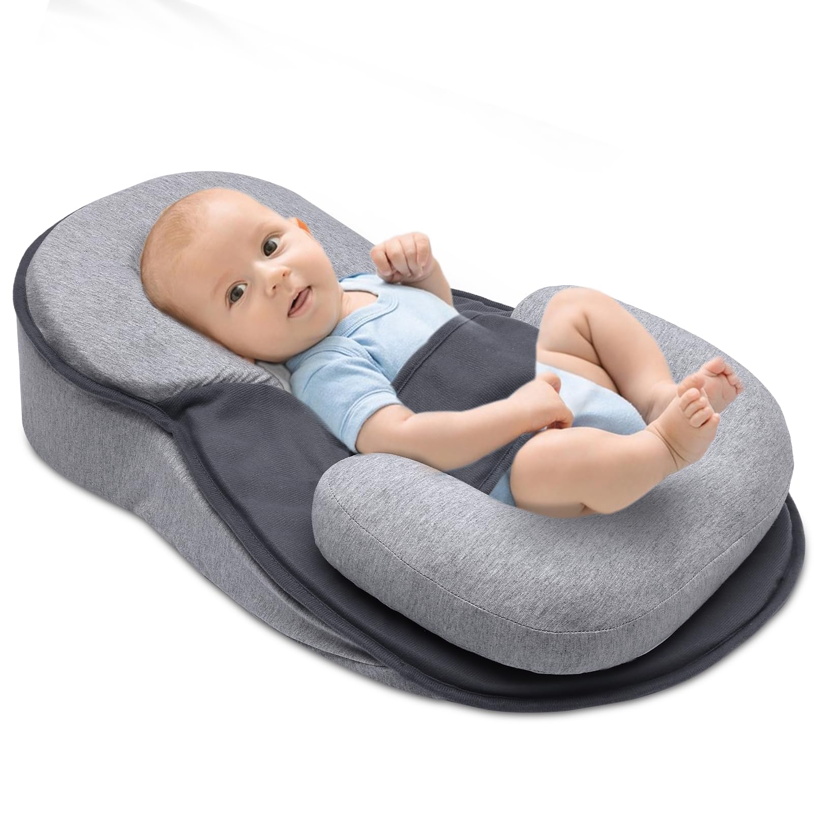 Baby Lounger Pillow For Infant Support Cushion Reflux