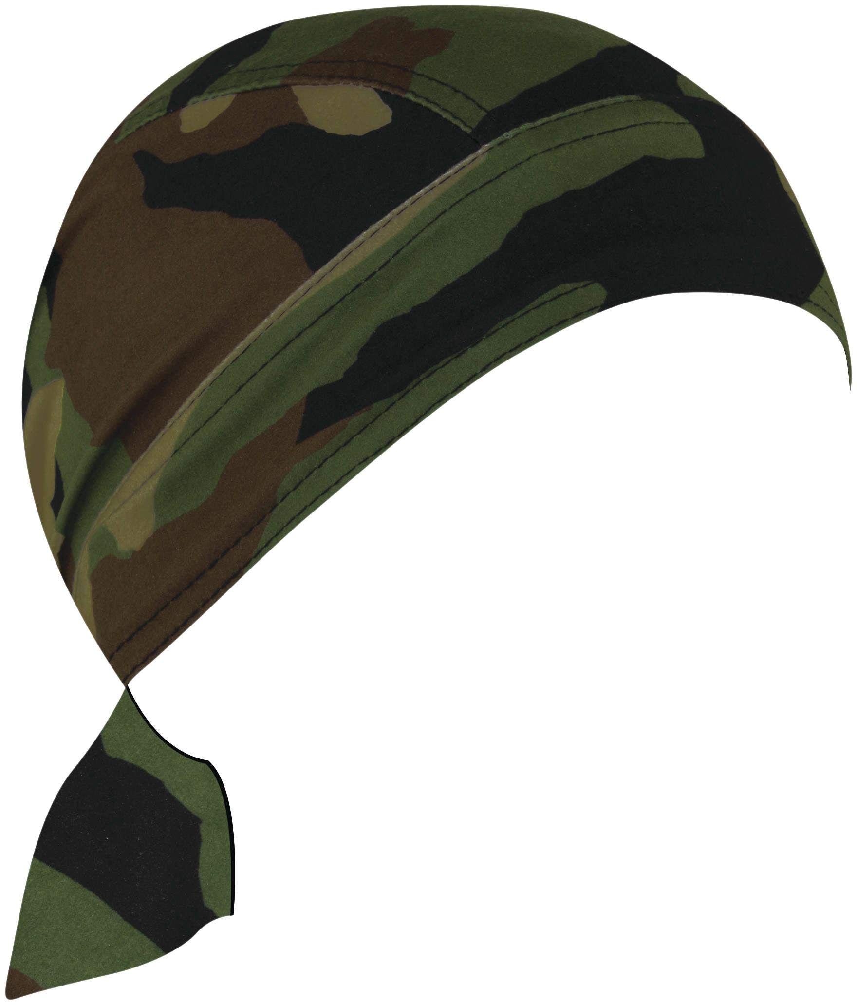 Zanheadgear Sportflex Flydanna (Woodland Camo, One Size)