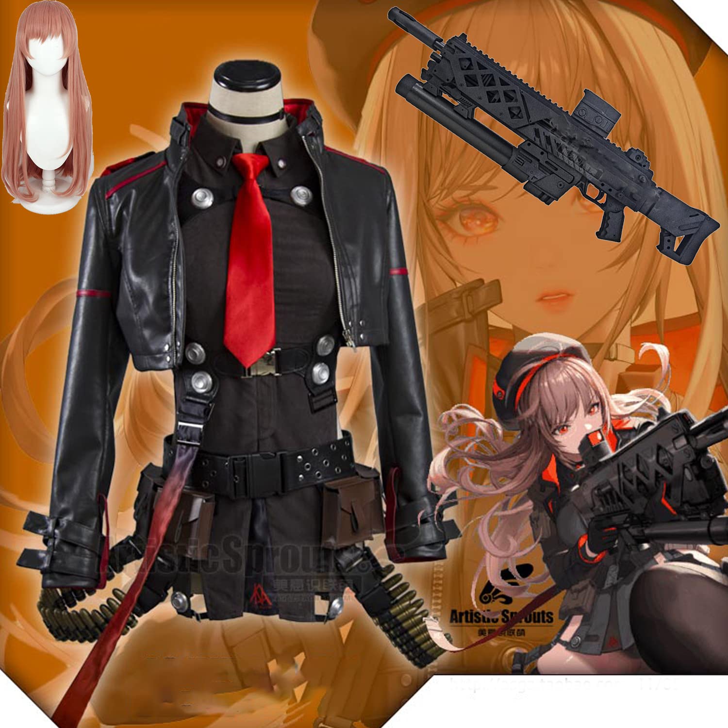 Amazon | 勝利の女神 NIKKE 周辺 カウンターズのラピ コスプレ衣装 