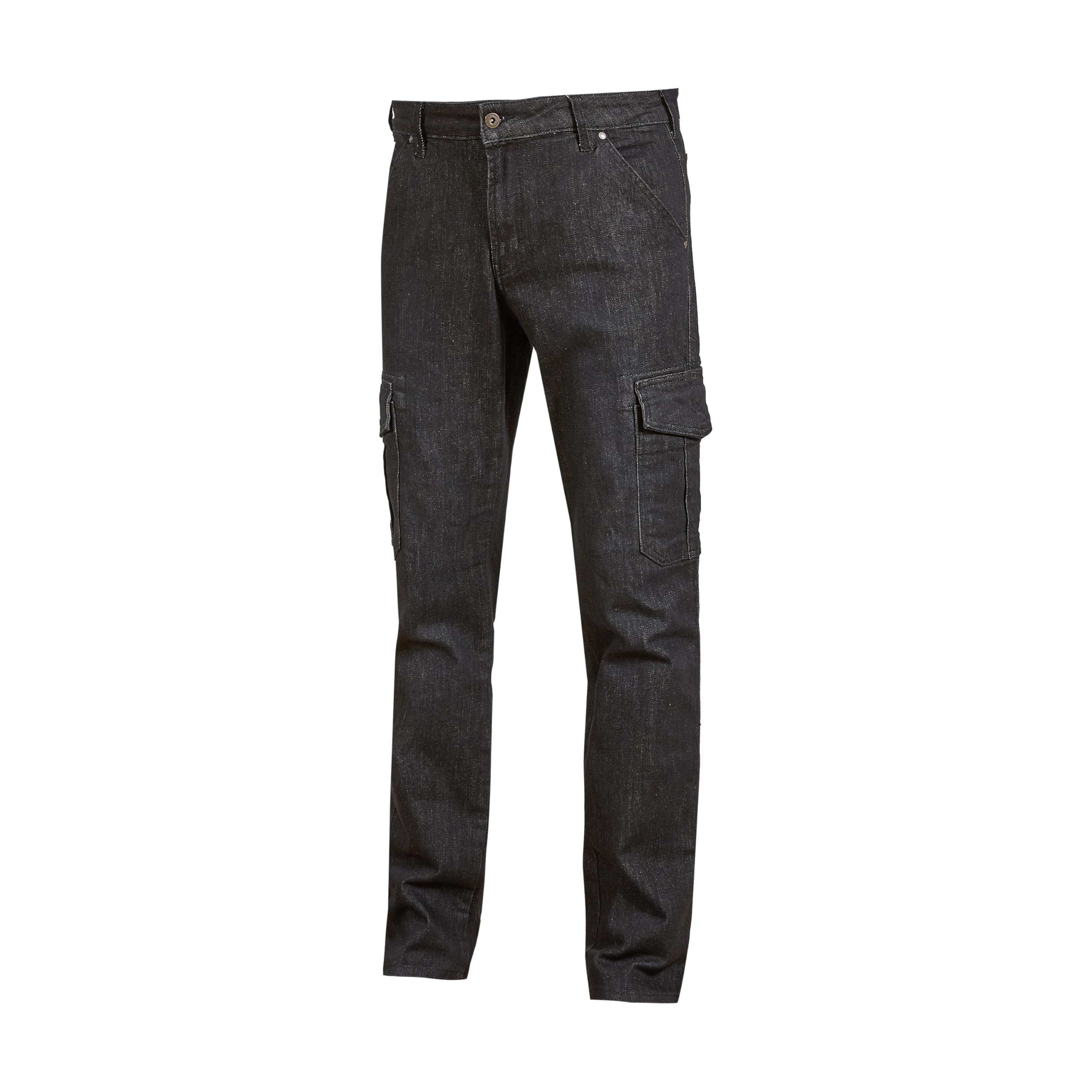 U-Power EX244GJ Linea Exciting Modello Tommy Jeans Cargo Lavoro, 79% Cotone/20% Cotone Riciclato/1% Elastane, Guado Jean