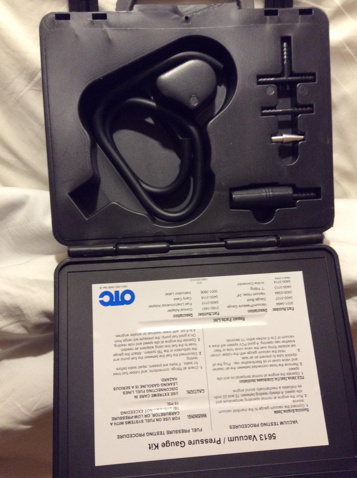 OTC 5613 Vacuum Pressure Gauge Kit Automotive