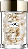 RoC Retinol Correxion line smoothing Night Serum Capsules, Clear, 30 Count