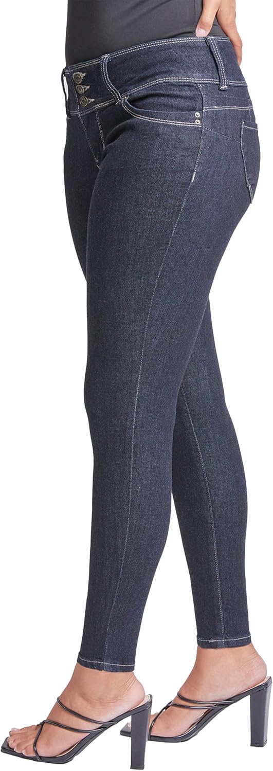 YMI Womens YMI Jeans Women’s Sustainable Wannabettabutt Skinny Jeans - Image 3