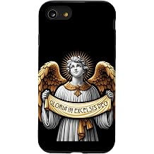 Gloria in Excelsis Deo Angel Christmas Carol Latin Catholic Case for iPhone SE 2020 / 7 / 8