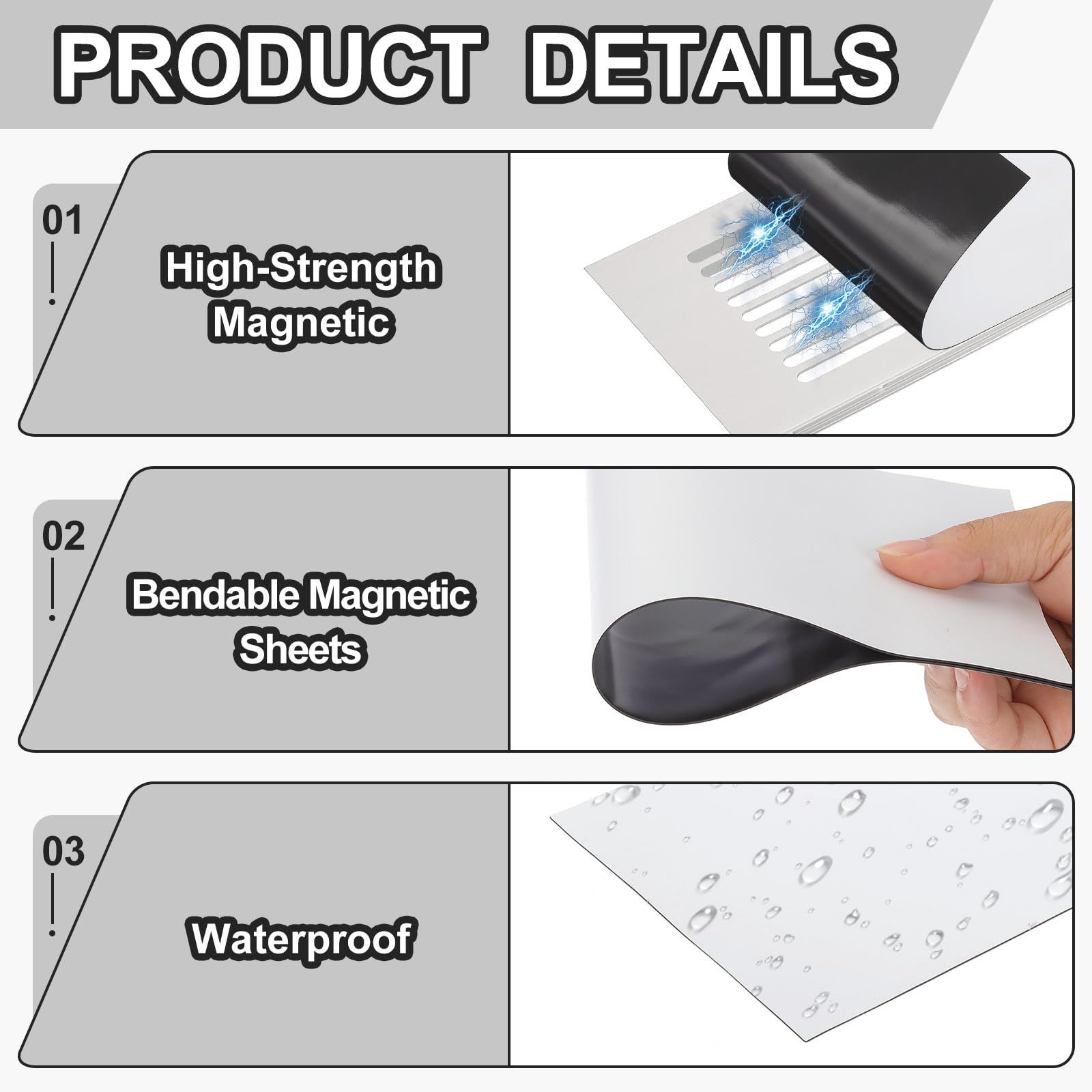 PATIKIL 305 x 140 mm Magnetic Vent Cover - Image 3