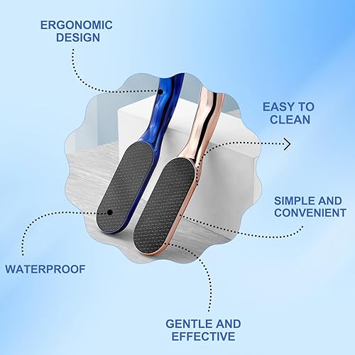 Miniatura 4 de Lima de pie Veinsgrain, lima de pie de nano vidrio, removedor de piel dura, lima de pie de nano-vidrio, lima de pies de grano de venas, herramientas