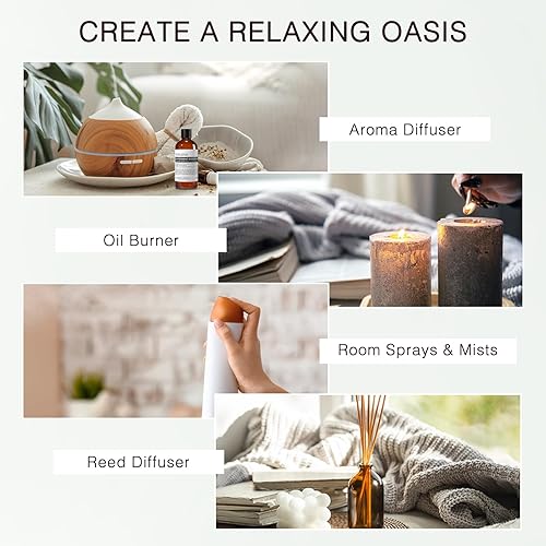 Miniatura 7 de Aceite esencial de menta, aceite de menta 100% puro y natural, 3.5 onzas líquidas, aceite de aromaterapia de grado premium para el cuidado del