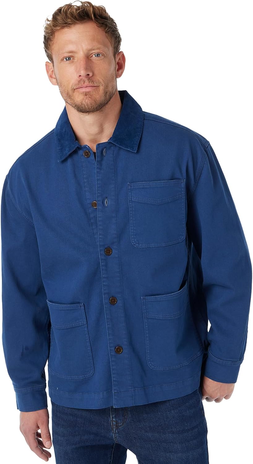 Fair Harbor The Seaport chore Jacket –– Men's Relaxed Long Sleeve Jacket