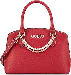 GUESS Factory Women's Jeanine Faux-Pearl Charm Satchel