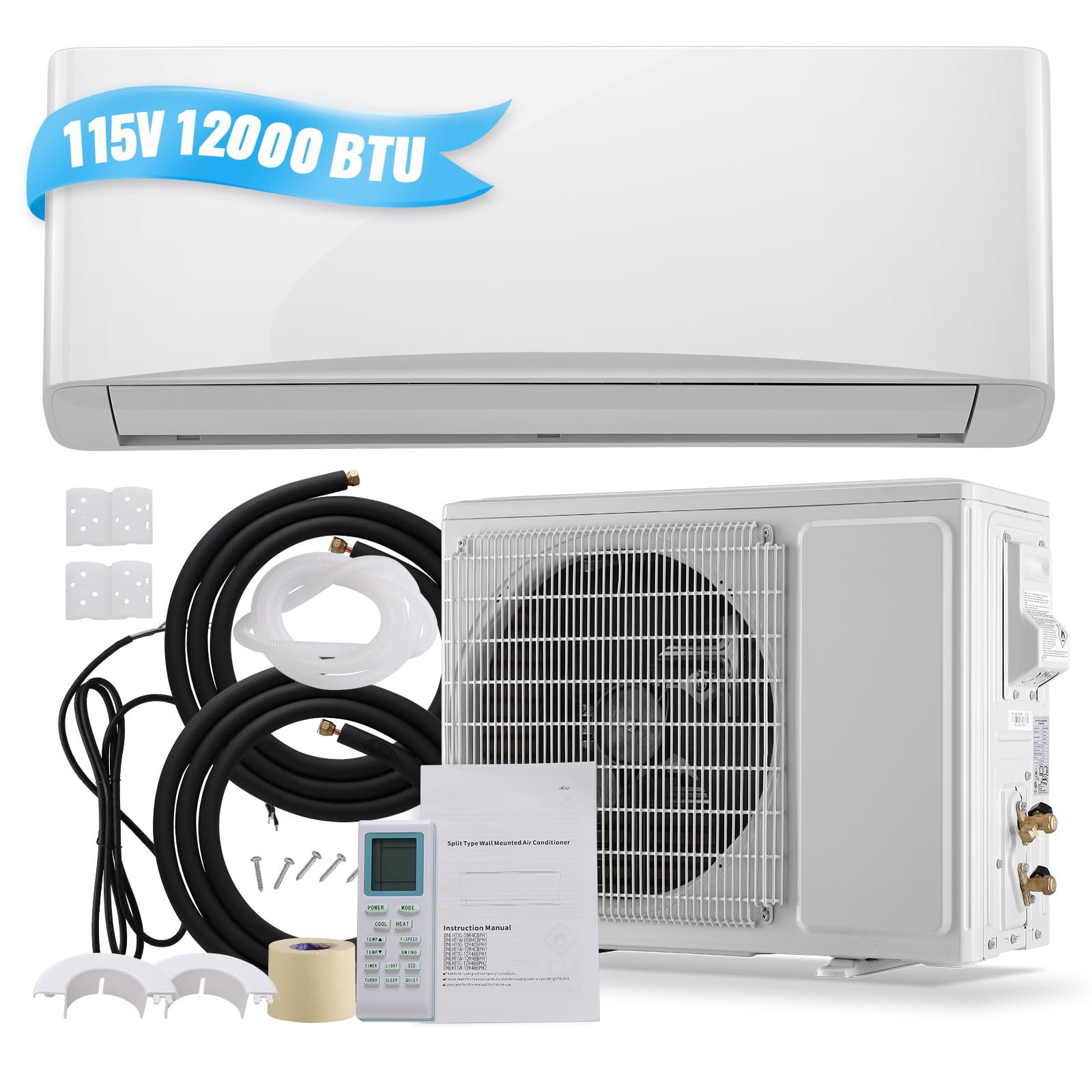 Heat pump xcool aircon Carrier XCool 1 5 HP Split Inverter Air Conditioner Cool and Hot White - 53QHEFT12DN8-708F