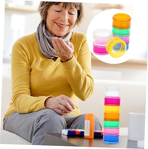 Miniatura 6 de Estuche portátil para medicina de uso diario, organizador de viajes