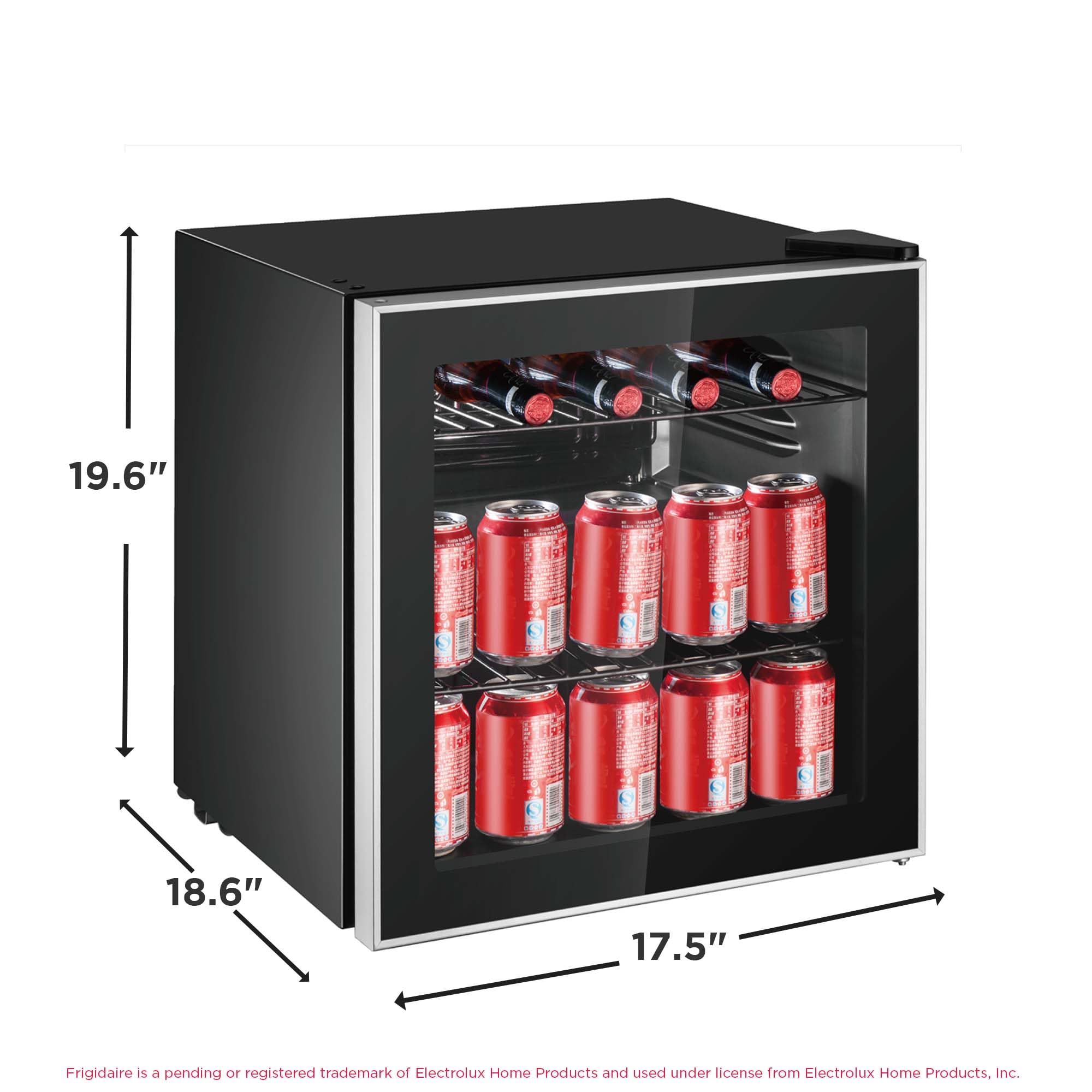 Frigidaire Efmis164 60 Can, Glass Door Beverage Center Refrigerator on Fridge.com - View 6