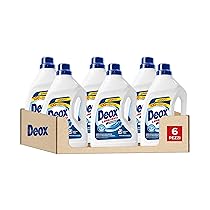 Deox – Detersivo Lavatrice Liquido Classico, 144 Lavaggi, Smacchia e Igienizza, con Formula Antiodore, 1200ml x 6 Confezioni