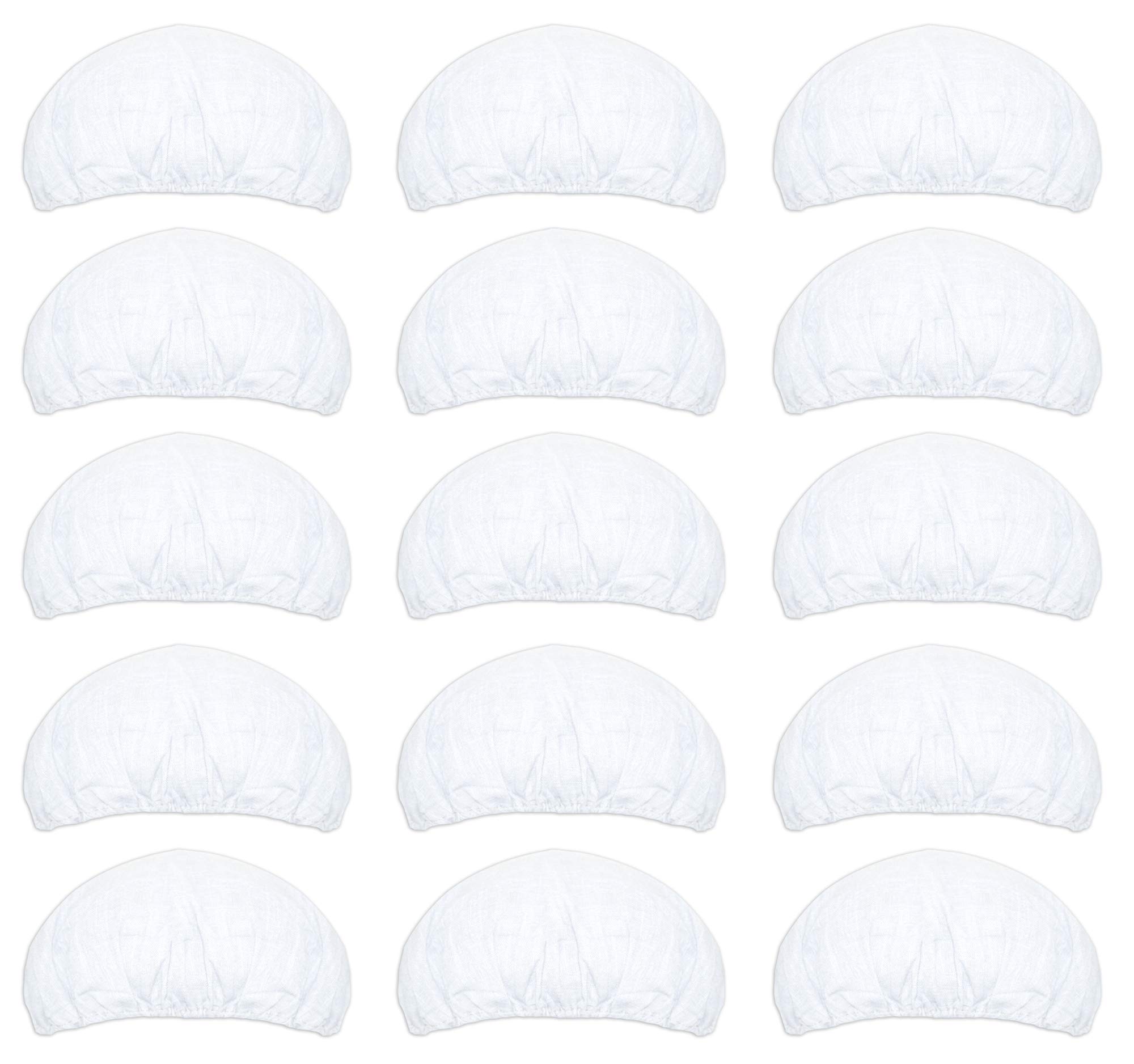 Kuber Industries 100% Cotton Reusable Stretchable Anti Pollution Caps, Surgeon Caps (Pack Of-15, White)-MASK46297 (B088XL9RQL) Amazon Price History, Amazon Price Tracker