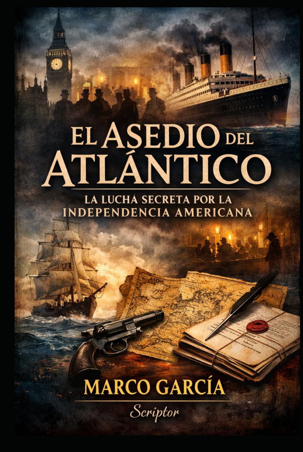 EL ASEDIO DEL ATLÁNTICO: La Lucha Secreta por la Independencia Americana