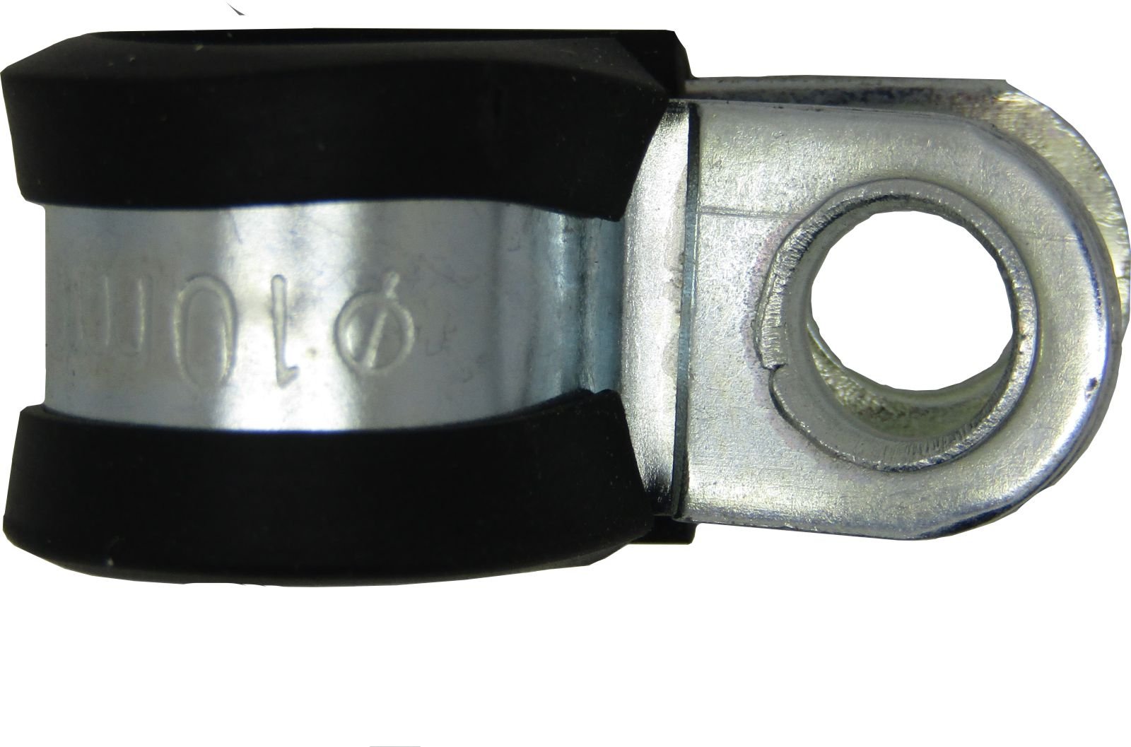XtremeAuto® Rubber Line P-Clips Clamps for Cables/Pipes (10, 10mm)