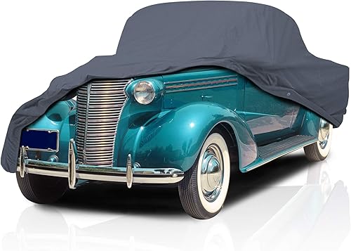 Miniatura 19 de DaShield Ultimum Series - Funda de auto para Ford Super Deluxe 1946 1947 Coupe Sedan de 2 puertas, protección para todo tipo de clima, ajuste semi