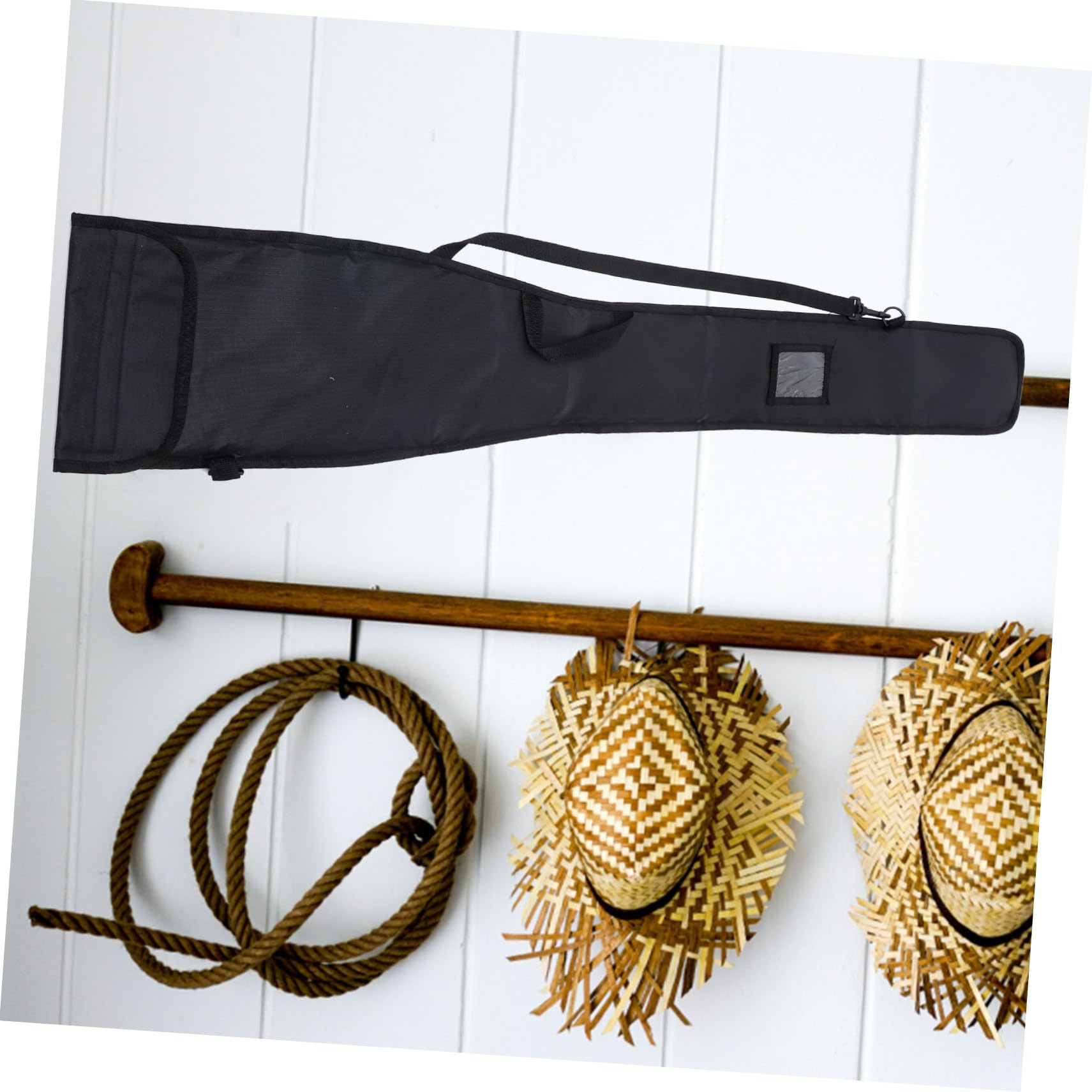 Anneome Adjustable Kayak Paddle Bag Sup Paddle Storage Container Portable Holder