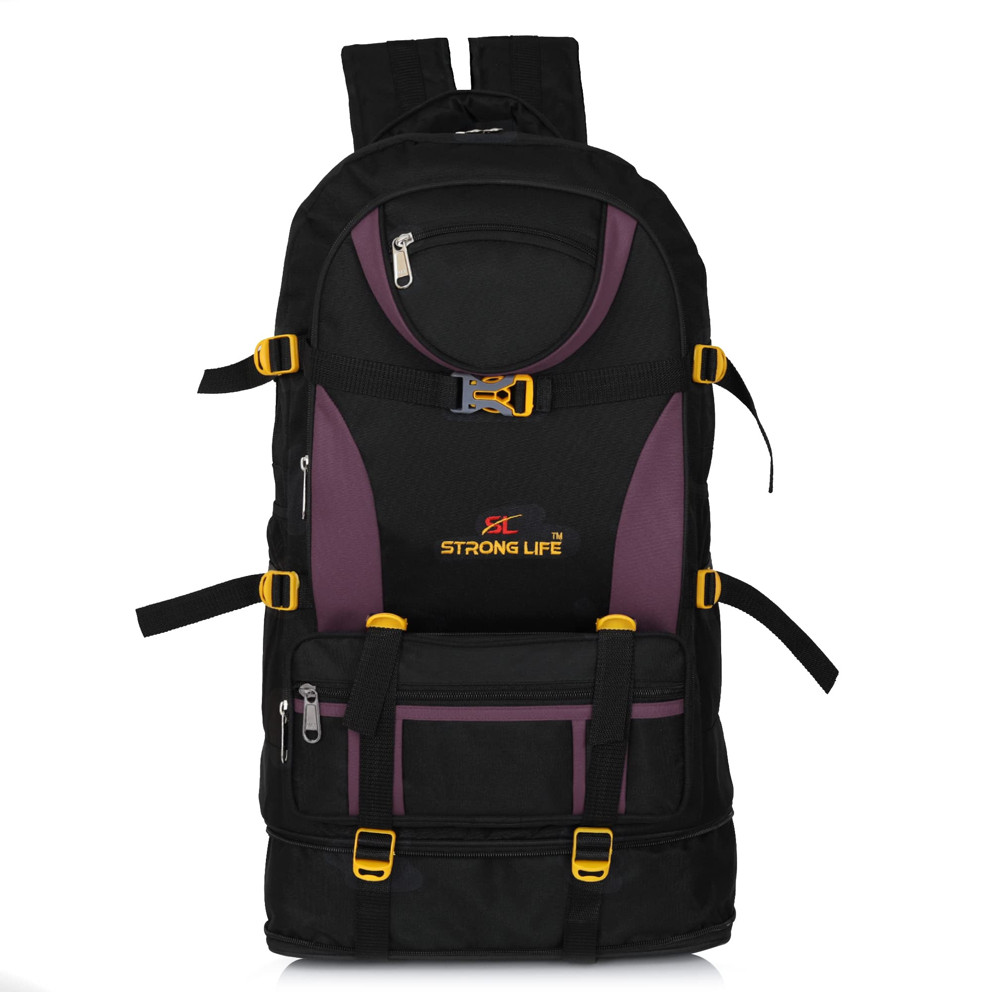 strong life 50 liters Travel Rucksack Backpack for Outdoor Sport Camp Hiking Trekking Bag for Men and Women.-picture-33