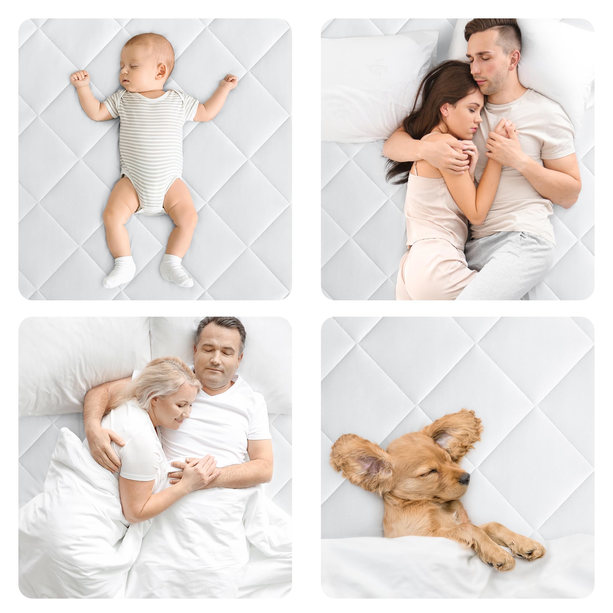BedStory Topper 140x200cm, 12cm H3&H4 Kaltschuam Topper, Bequeme Matratzentopper für Boxspringbett und unbequemem Betten Schlafsofa - Öko-TEX Zertifiziert-Beide Seiten Schlafbar