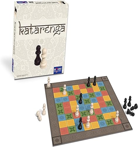 Miniatura 4 de Rio Grande Games Katarenga - Juego de mesa de estrategia, edad 8+, 2 jugadores, 20 minutos, multicolor