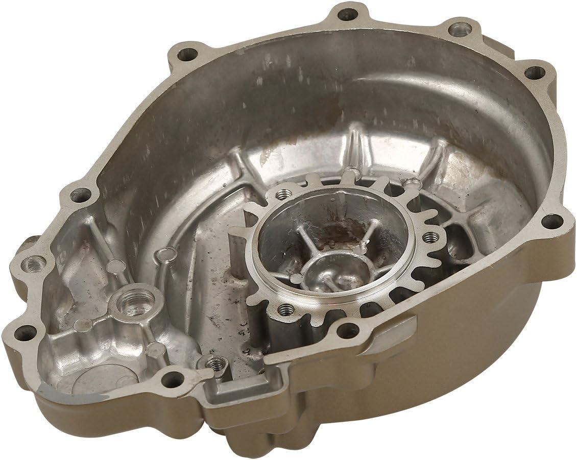 XMT-MOTO Left Engine Stator Cover Crankcase Fit for Kawasaki Ninja ZX6R ZX-6R 1998-2002 Kawasaki ZZR600 2005-2008