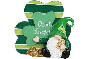 Evoke Luck with Our Leprechaun Elf Decoration: Clover Charm for Your Home