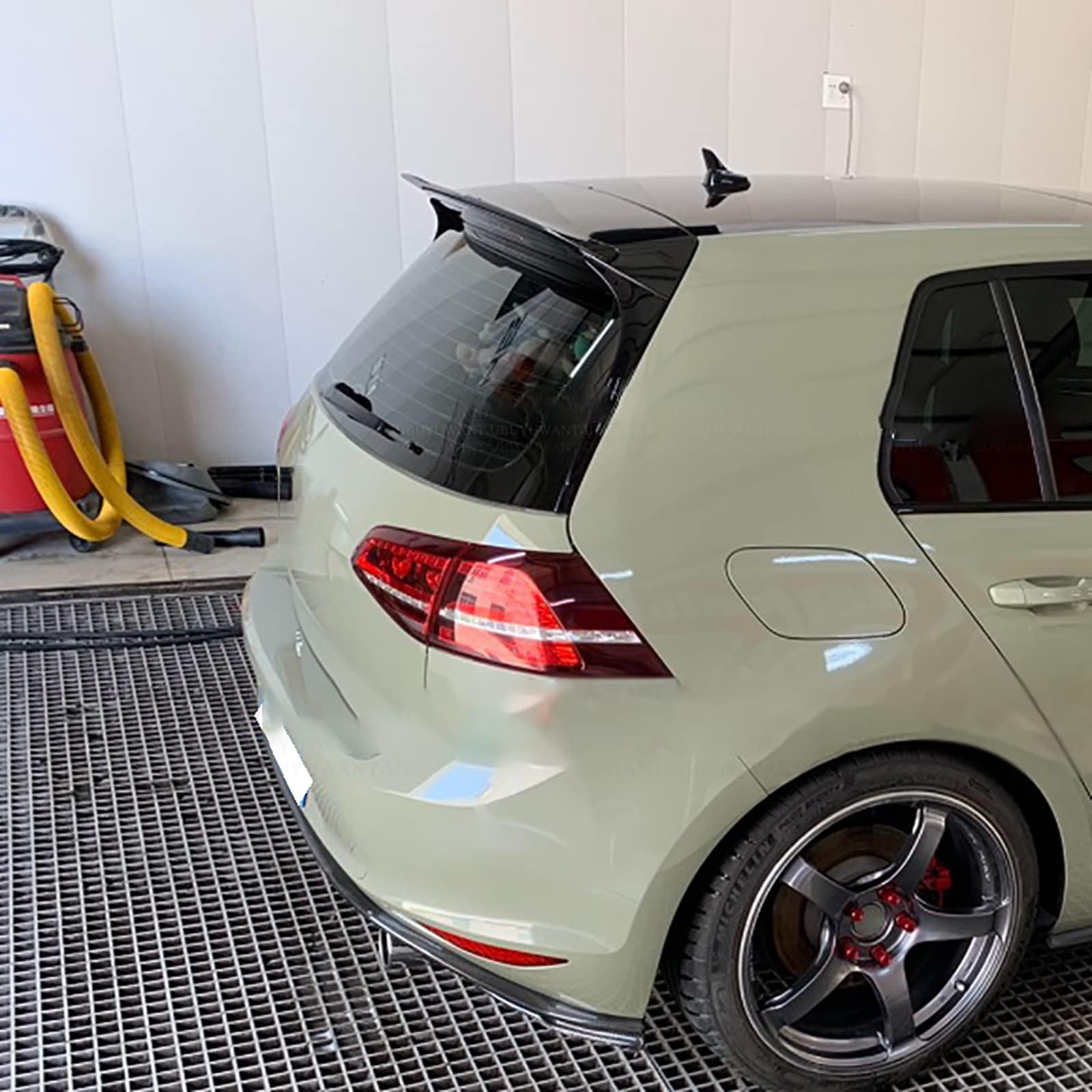 Car Spoiler, Trunk Spoiler For Golf 7 MK7 GTI R Line 2014-2019, Rear Trunk Spoiler Wing Racing Accessories