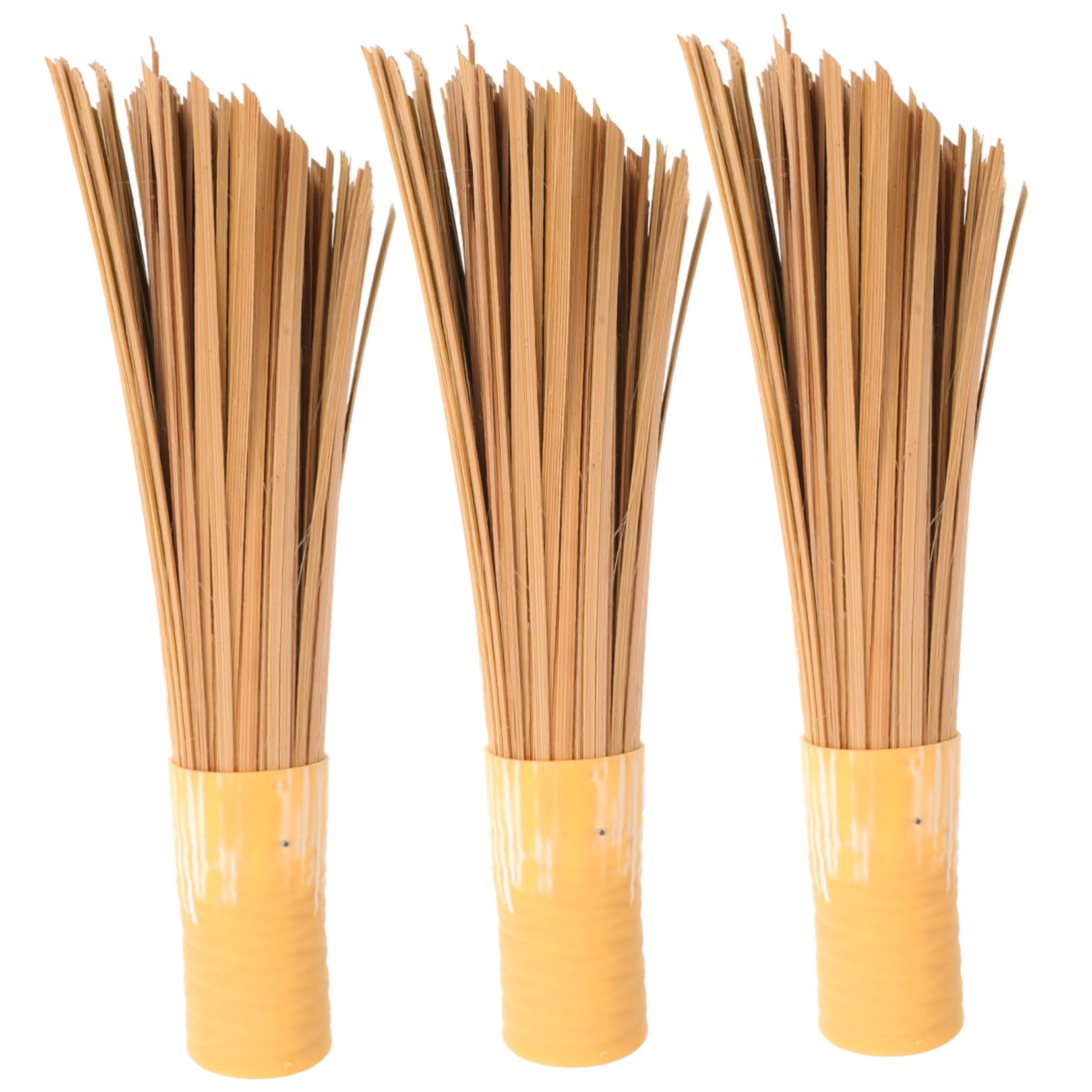 PLAFOPE 3piezas Limpieza Ollas Platos Cepillo De Bambú Cocina Práctica Diseño Elegante