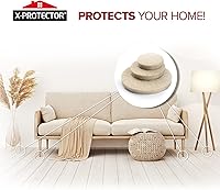Vista 6 de Mejores Almohadillas de Fieltro para Muebles X-PROTECTOR - 48 Almohadillas Premium de Fieltro para Sillas, Protector de Suelo para Pies de Muebles