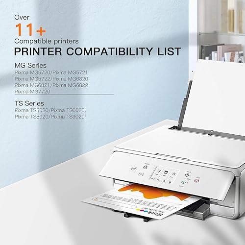 Miniatura 2 de PGI-270XL CLI-271XL - Paquete económico de 5 colores de repuesto para cartuchos de tinta Canon 270 271 XL para usar con MG5720 MG5721 MG5722 MG6820