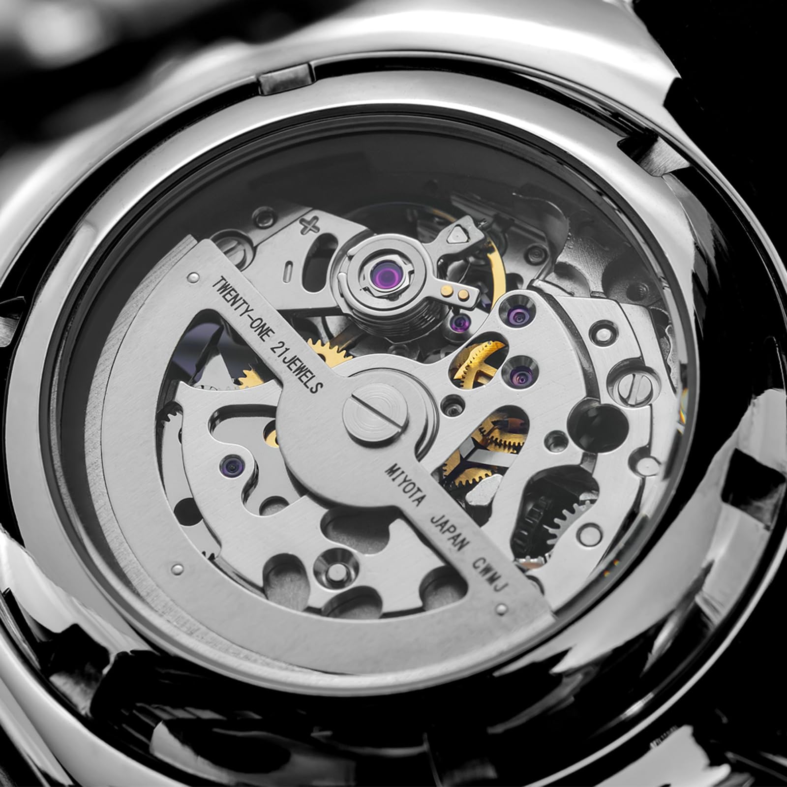 ADDIESDIVE Luxus Mechanische Uhr 200m wasserdicht Japanisches 8N24 Automatikwerk mechanische Taucheruhr AD2103 Sichtboden Saphirglas mit AR-Beschichtung C3 SuperLumiNova Leuchtindex Herren Analoguhr