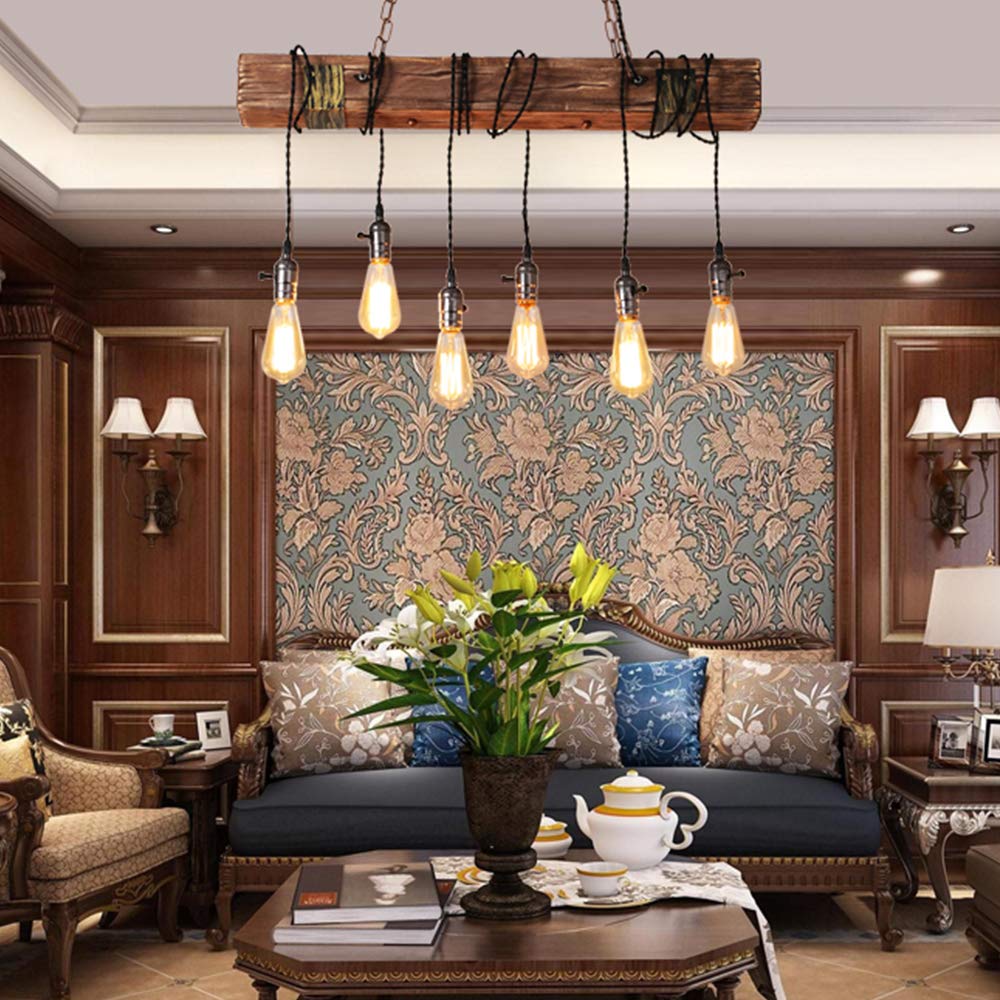 Lampada A Sospensione Vintage, Moderna, Stile Retrò - Foto 5